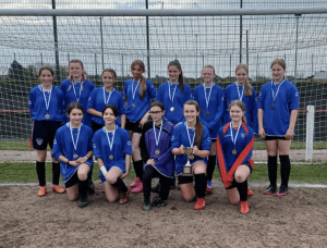 U14 Girls Cheshire Football Champions!