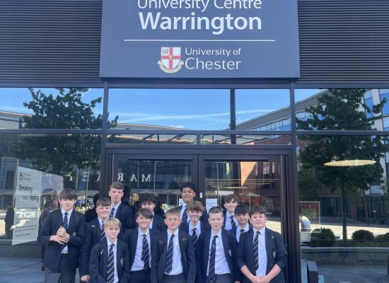 YEAR 8 VISIT TO UNIVERSITY CENTRE WARRINGTON