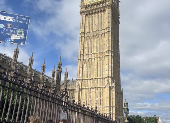 BRIDGEWATER Y10 STUDENT LEADERS VISIT THE HOUSES OF PARLIAMENT